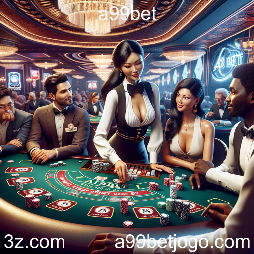 A Emoção do Cassino Ao Vivo no a99bet